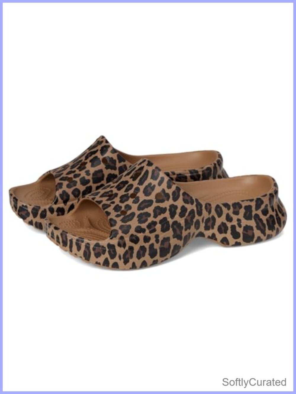 Crocs Bae Slide Platform Sandals EVA Slip On Open Toe